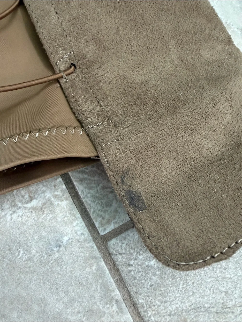 Tan Suede Over-the-Knee Women’s Boots
